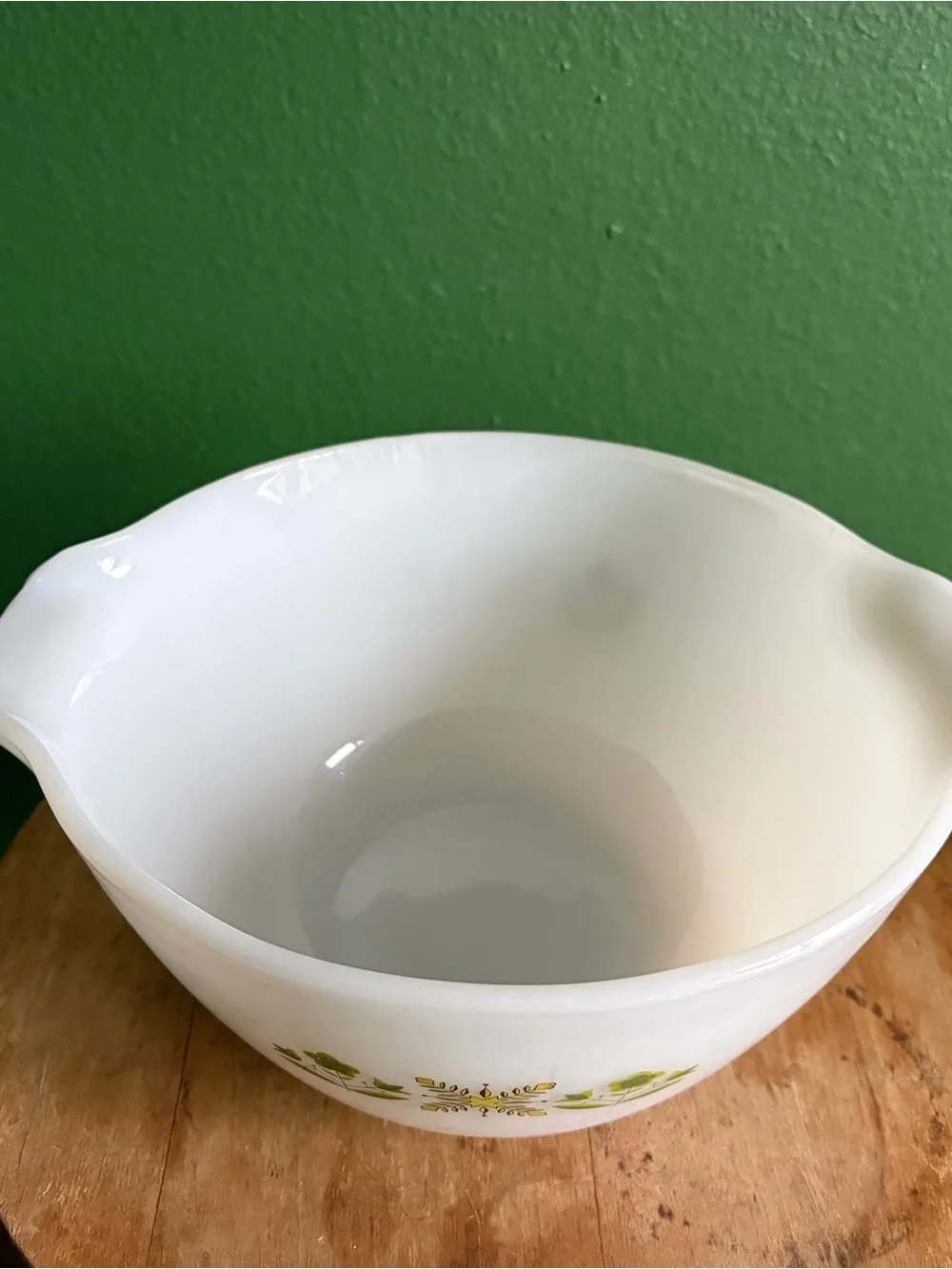 Vintage Anchor Hocking Fire-King Meadow Green mixing bowl